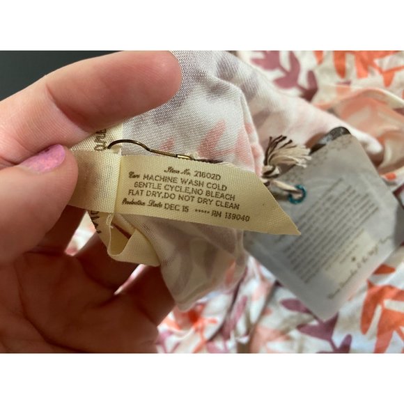 Matilda Jane Medium Fortune Teller Dress Pockets Mauve Pink Orange Happy & Free - Picture 7 of 9